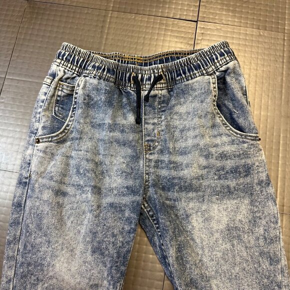 CAT & JACK BOYS PULL ON JOGGER JEANS SIZE 10 - Picture 2 of 4